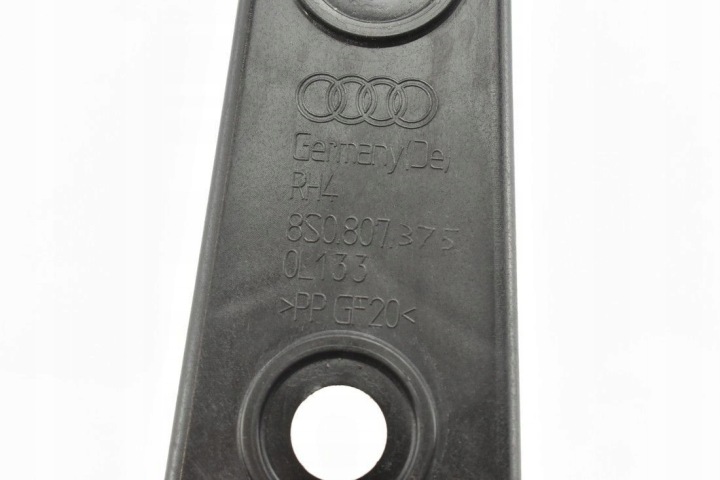 фото №12, Audi tt кронштейн  бампера левое зад 8s0807571