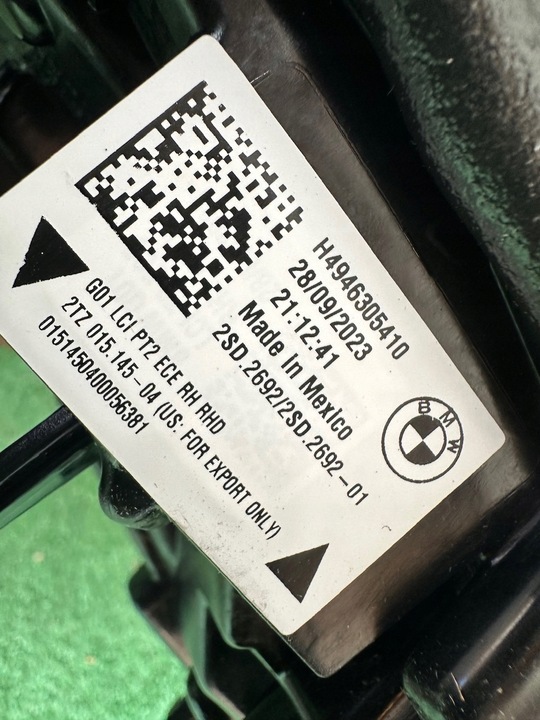 фото №7, Бампер задній m набір лампи зад задні lci рестайлінг bmw x3 g01 європа