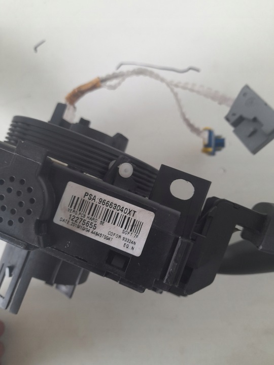 фото №3, Перемикач комбінований citroen peugeot 96663040xt