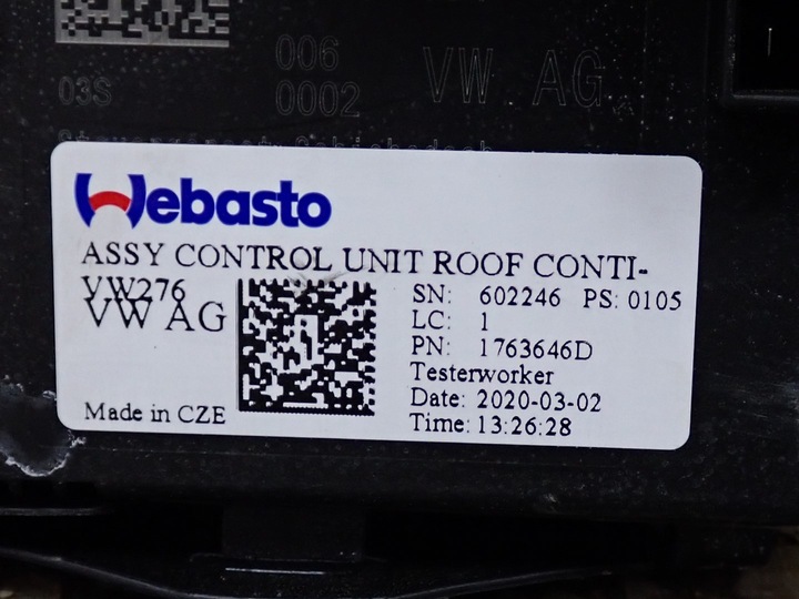 фото №11, Люк панорама жалюзи комплектная оригинал европа vw t-roc 20r