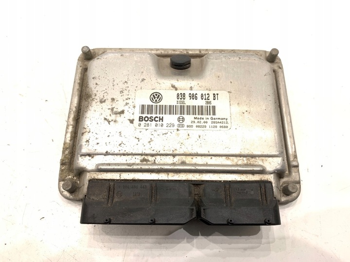 фото №1, Комп'ютер двигуна seat leon i 038906012bt 1.9 110km 99-06 блок керування модуль