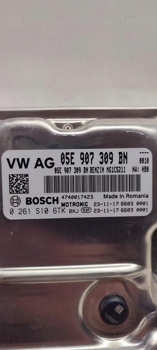 фото №5, Seat tarraco комп'ютер двигуна 1.5 tsi 05e907309bn