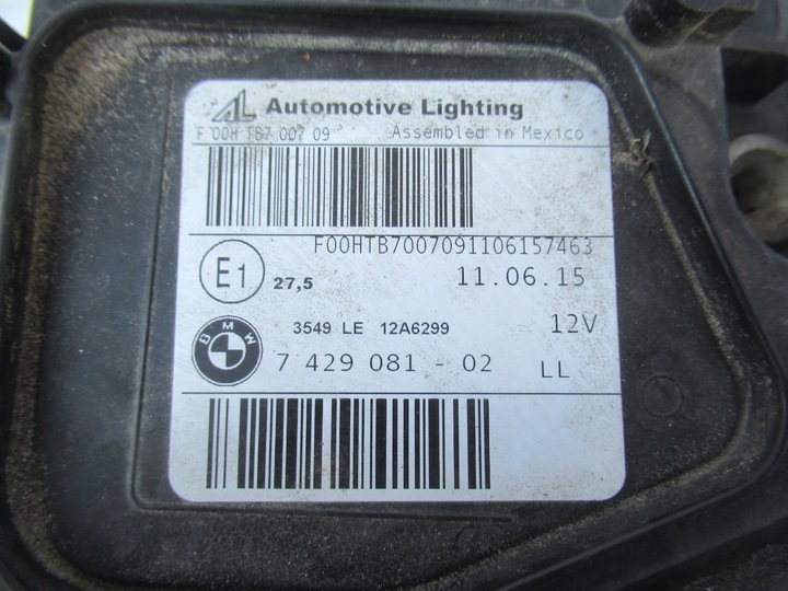 фото №15, Bmw x3 f25 x4 f26 lci рестайлінг 14-17 лампа повний led ліва 7429081