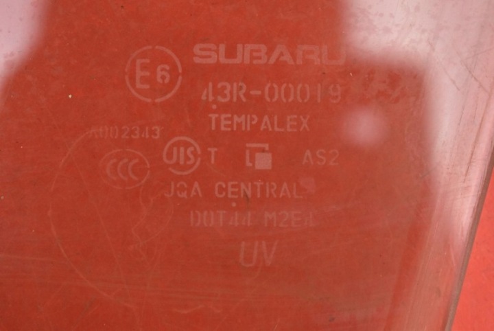 фото №5, Стекло боковое правое перед передняя subaru legacy 5 v универсал 09-14