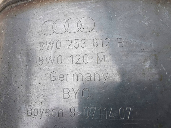 фото №8, Audi s4 s5 b9 8w0 глушник кінцевий вихлоп правий 8w0253612b