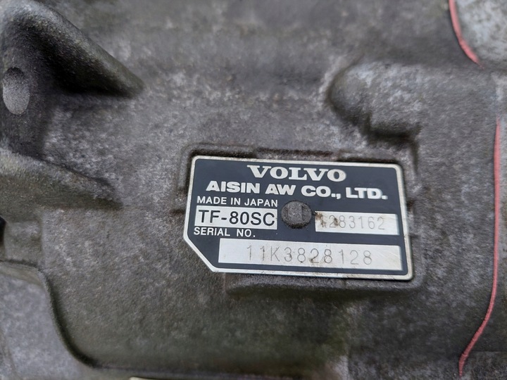 фото №6, Коробка передач tf-80sc 1283162 volvo xc60 i xc70 ii s80 v70 iii s60 v60 2.4 d5