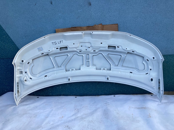 фото №12, Vw t5 рестайлинг transporter caravelle multivan 10- капот белая