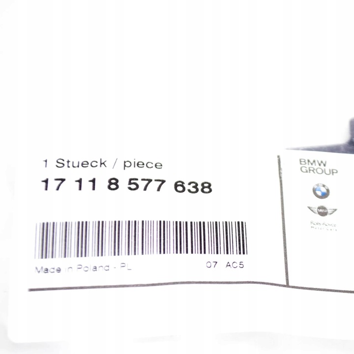 фото №6, Bmw 5 g30 держатель нижний радиатор 17118577638 оригинальная запчасть