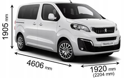 фото №7, Peugeot traveller expert l1 короткий 2016+ багажник рейлинги крышные