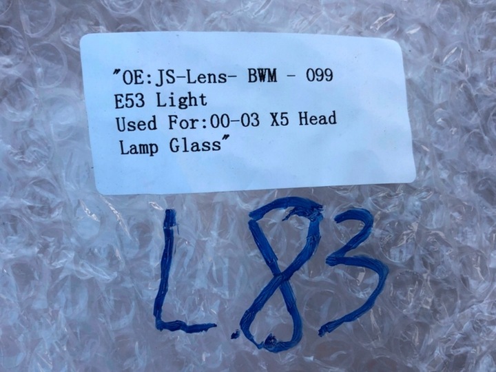 фото №13, Комплект kloszy szkieł фары левая правая передняя do bmw x5 e53 2000-03