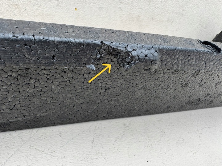 фото №11, Jaguar f-pace x761 піна абсорбер бампера перед hk83-17e898-c