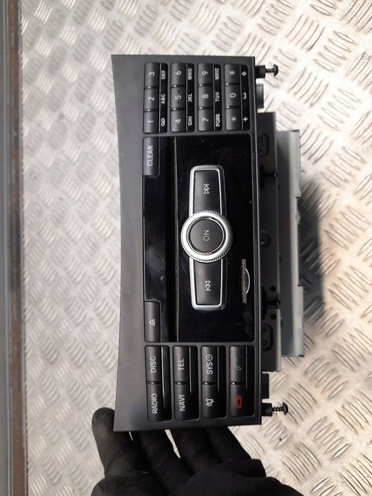 фото №6, Mercedes-benz e a207 a2129006513 перед панель / радіопрогравач cd/dvd/gps