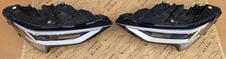 фото №8, Audi e-tron q8 лампы фара перед 4ke941039 4ke941040 комплектные