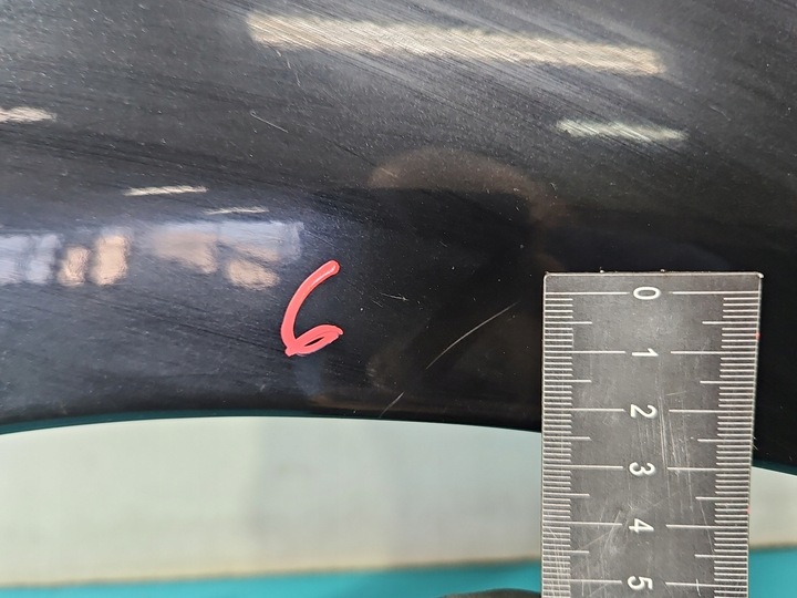 фото №10, Крыло перед правый toyota avensis ii t25 06-08 чёрный 209