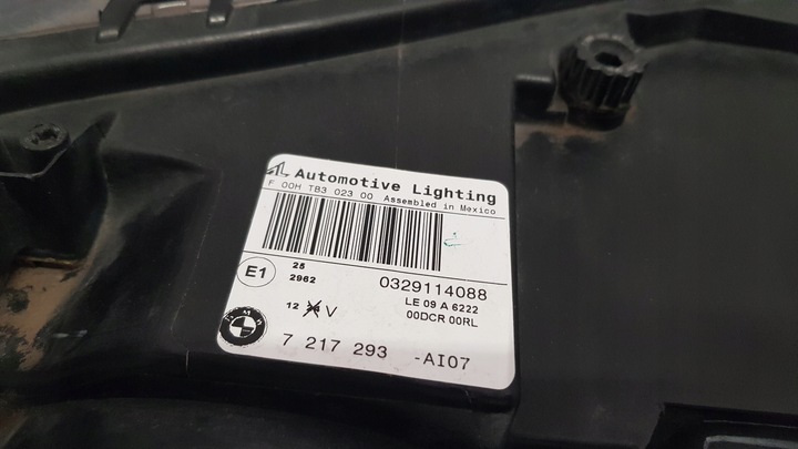 фото №11, Лампа ліва права bmw x3 f25 x4 f26 ксенон ні поворотний 7217294 7217293