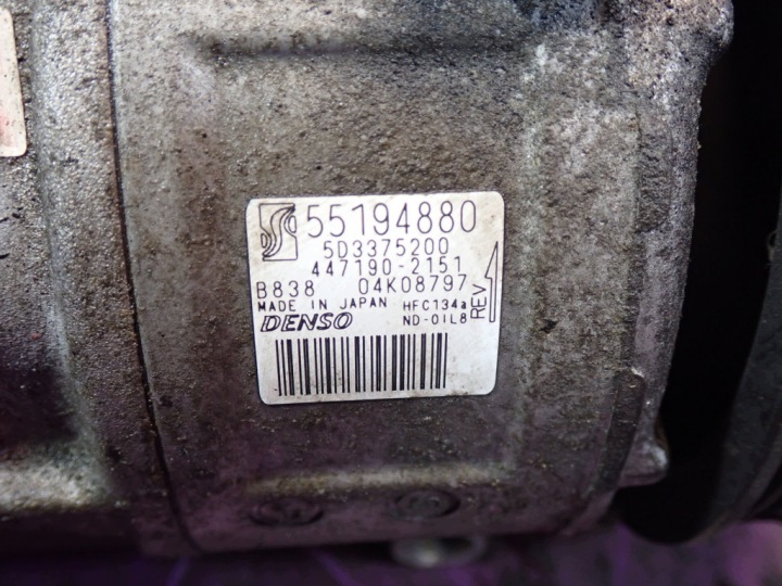 фото №7, Fiat linea 06-12 компресор кондиціонера 55194880 447190-2151
