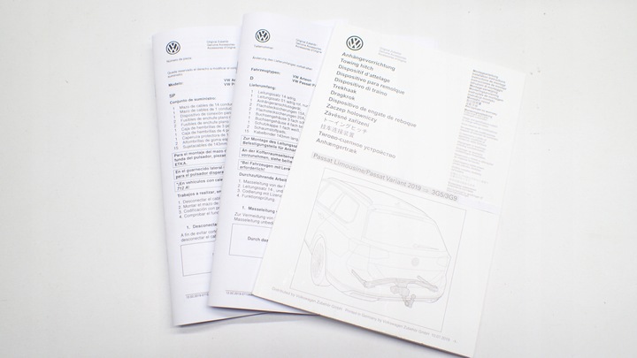 фото №12, Hak буксировочный vw passat- sedan 3g5 803 881 a набор 3g5803881a