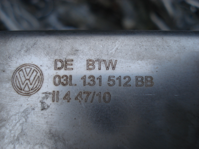 фото №15, Радиатор выхлопных газов egr vw seat skoda audi 1.6 2.0 tdi 03l131512bl 03l131512cf