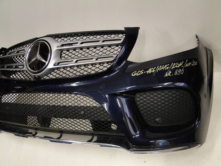 фото №9, Mercedes gls 166 x166 решітка радіатора решітка бампера na камера