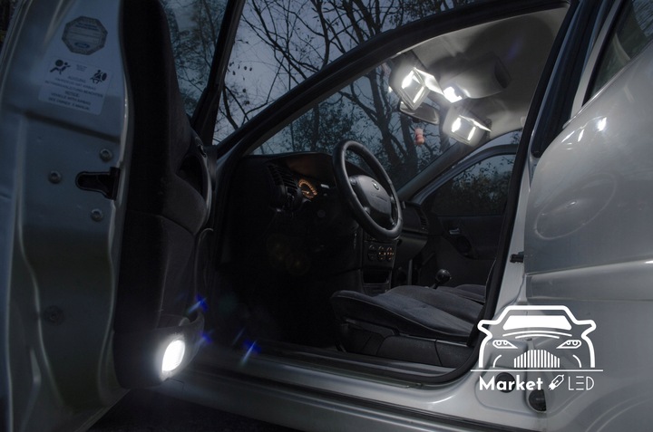 фото №15, Hyundai elantra v - набор освещение интерьера led! vip