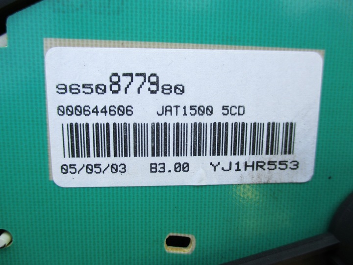 фото №4, Peugeot 206 2.0 бензин спидометр приборы 96500877980