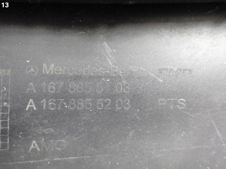 фото №14, Mercedes gle ii w167 v167 amg sport 19-23 бампер бампер перед pdc