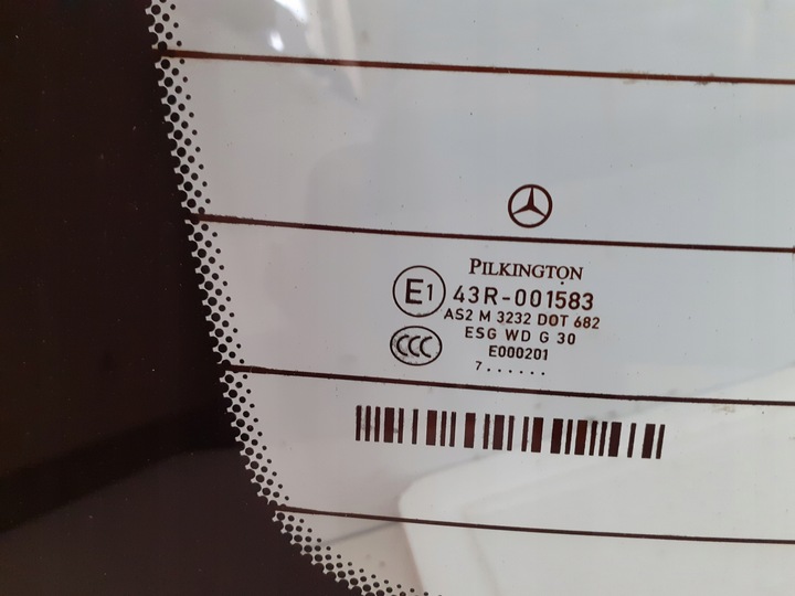 фото №3, Скло зад mercedes w204 c клас sedan