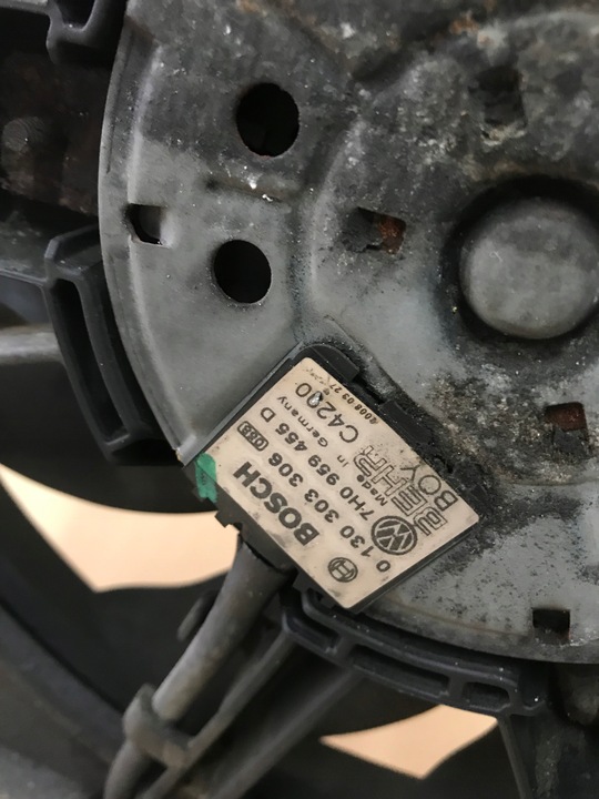 фото №11, Vw t5 2.5 tdi вентилятор вентилятор радіатор 7h0121201ca 7h0121207h