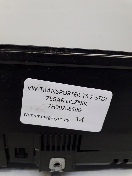 фото №7, Vw transporter t5 манометр спидометр