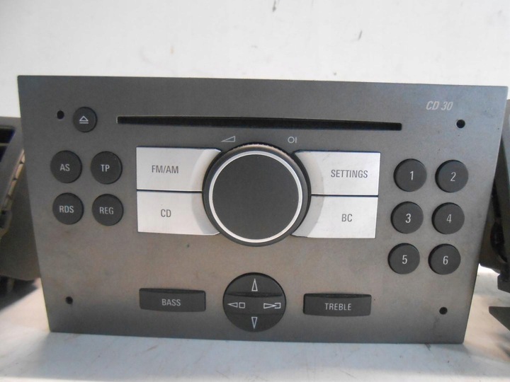 фото №2, Радіо cd дисплей ґрати повітропровід opel vectra c рестайлінг 13190853 #