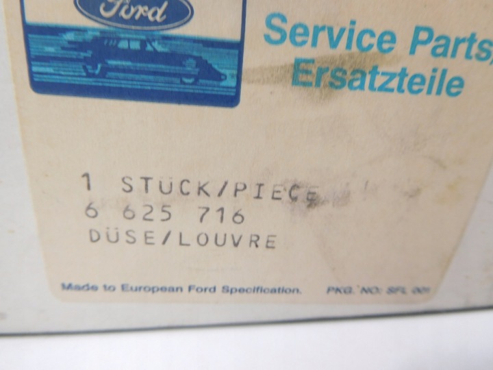 фото №8, Решітка повітропровід права ford escort/orion 1990-1995 ea oem номер 6625716