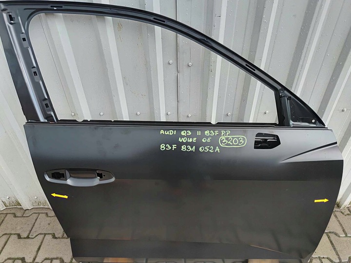 фото №3, Audi q3 ii sportback 83f дверь правые перед передние новое оригинальный номер 3203