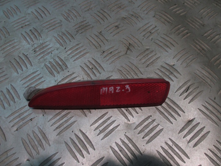 фото №1, Отражатель бампера левый зад mazda 3 bk hb 03-09