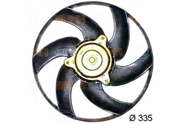 фото №1, Вентилятор радиатор citroen berlingo 96- behr hel