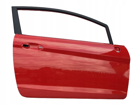 фото №1, Ford fiesta mk7 дорестайлінг рестайлінг 2008 -2017 двері праві 3d red race