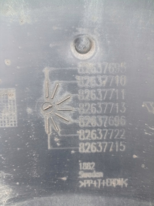 фото №9, Volvo fh4 крыло za колесо правые подкрылок брызговик 82637711