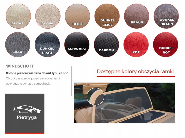 фото №8, Windschott ветрозащитный экран vw eos 2006-2015 pietryga