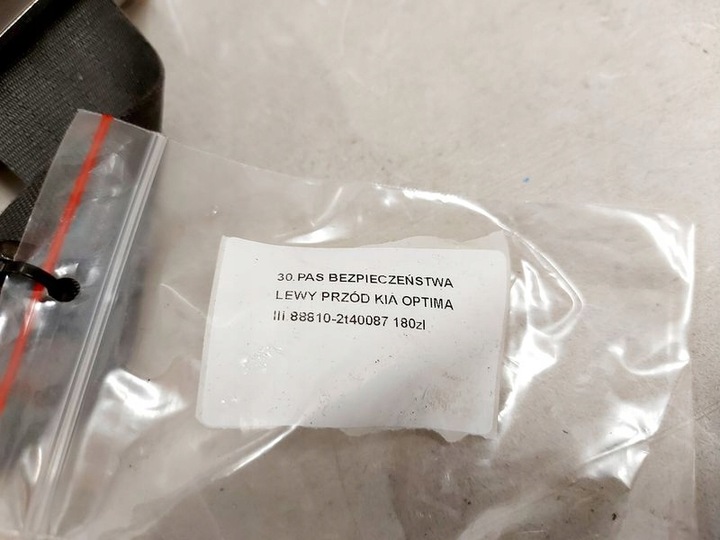 фото №6, Kia optima 3 iii pas безопасности левый перед переднее 88810-2t40087