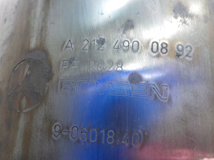 фото №5, Mercedes w207 купе 09- катализатор dpf 350 cdi kt1241