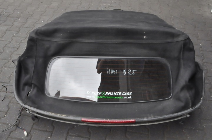 фото №7, Mini r52 cabrio kabriolet мягкий складной крыша стекло каркас