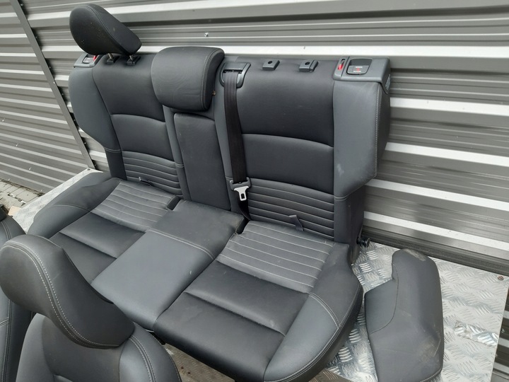 фото №9, Volvo v50 сидіння сидіння напівшкіра eu.