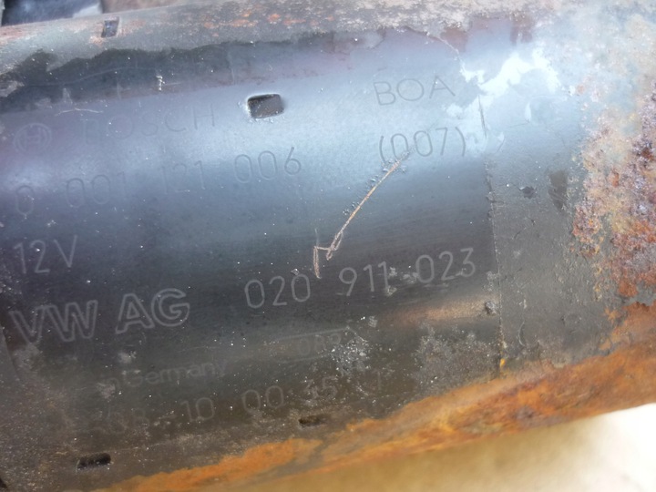 фото №10, Стартер sharan i 1.8 t awc 2.0 atm 1.9 tdi 020911023 автомат перевірений