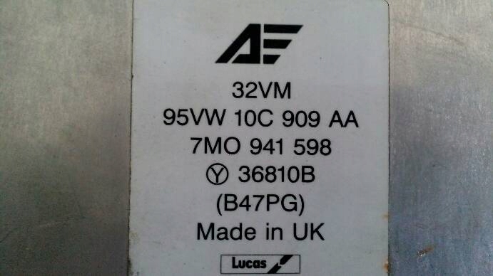 фото №11, Модуль блок управления ford galaxy mk1 7mo941598 36810b