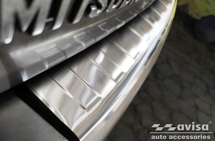 фото №6, Планка стальной накладка na бампер зад citroen c-crosser