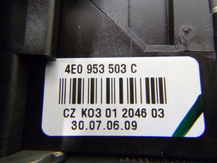 фото №12, Подрулевые рычаги комбинированные audi a6 c6 3.2 4f0 953 549a 2006r.
