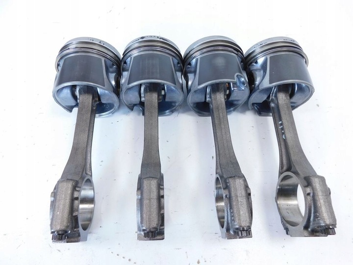 фото №12, Wał номінальний + шатуни 1.9 tdi bls 105km vw passat b6 caddy octavia ii