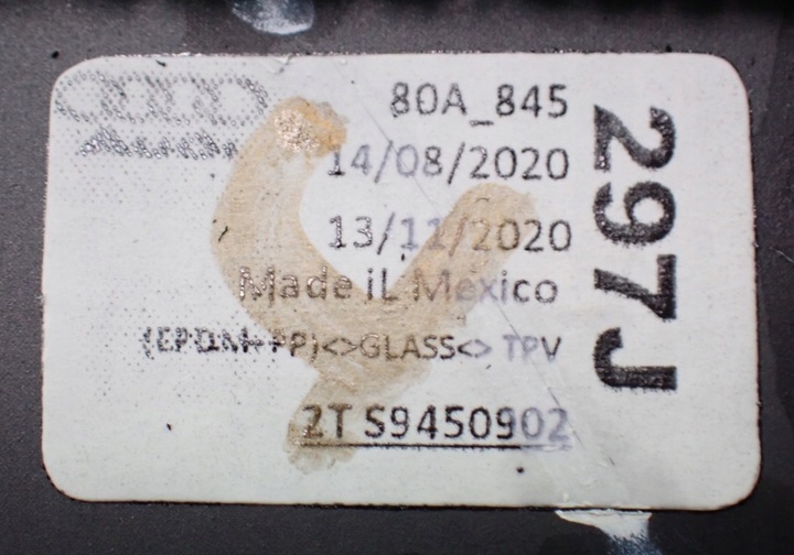 фото №15, Скло кузовна ліва as3 q5 fy 80a 80a845297j