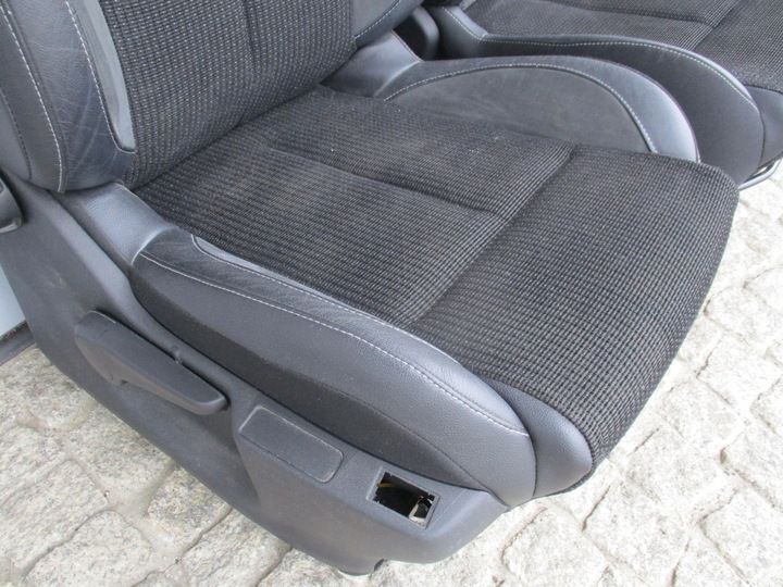 фото №13, Citroen c4 b7 10-18 сидіння сидіння диван напівшкіра з підігрівом масажі