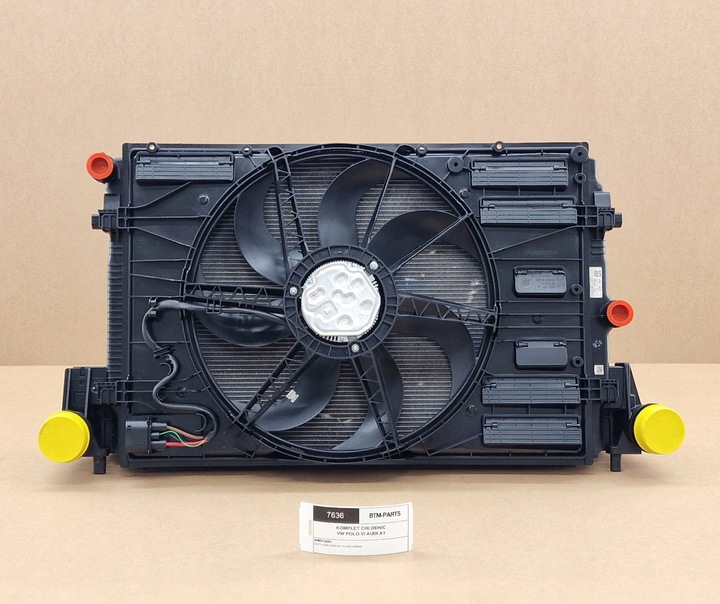 фото №1, Комплект радіатор вентилятор vw polo vi audi a1 s1