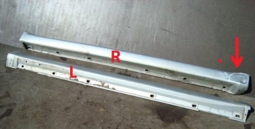 фото №1, Subaru legacy 2.0 03-07 планка порогова накладка l